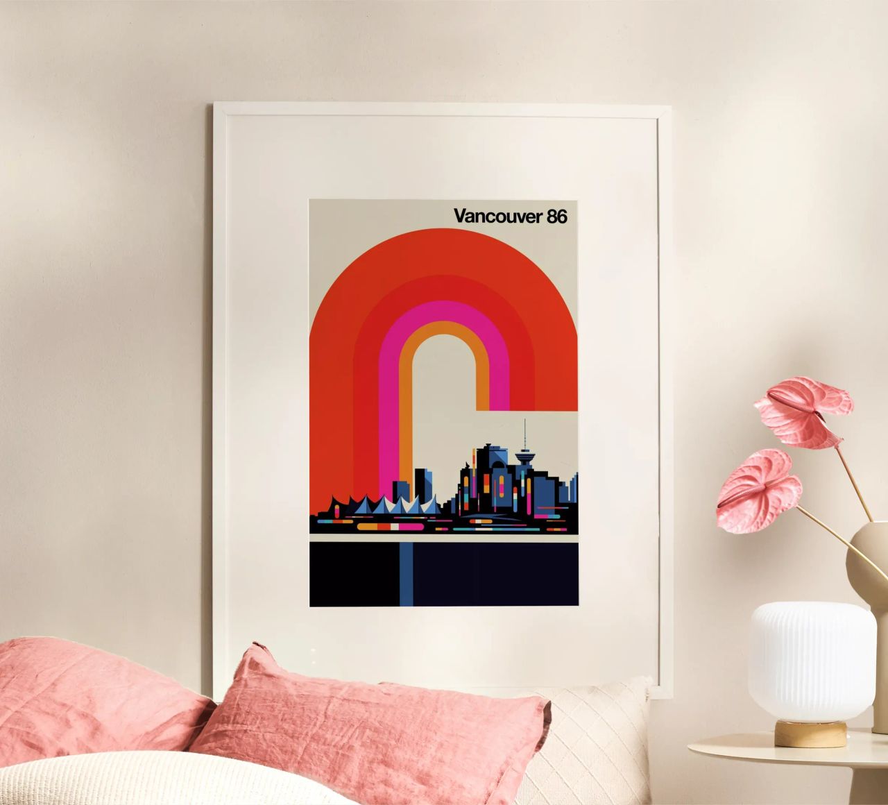 Vancouver 86 poster by Bo Lundberg