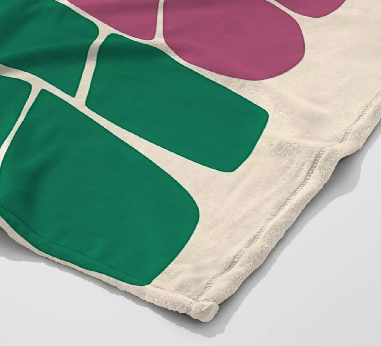 fiori petali steli forme astratte layout rettangolare geom coperta in pile da Ashish Kashyap