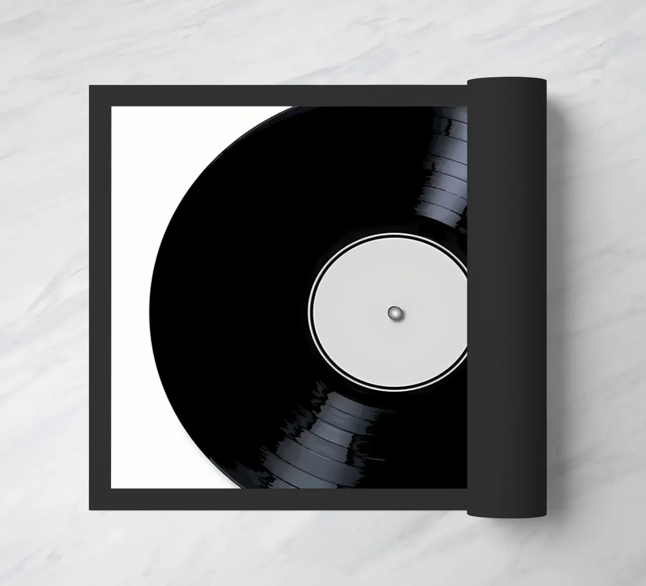 disco de vinilo tocadiscos tocadiscos de música brazo de aguja retro felpudo de Ashish Kashyap