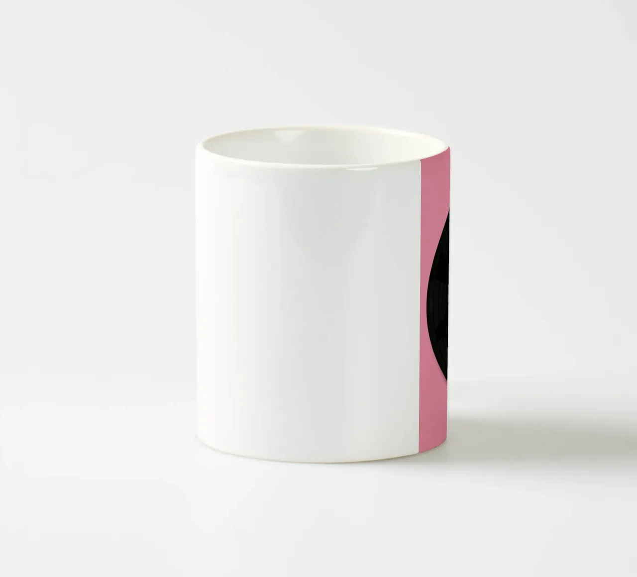 Schallplatte Musik runde Form Schallplattenrillen Retro-Audio Keramik Tasse von Ashish Kashyap