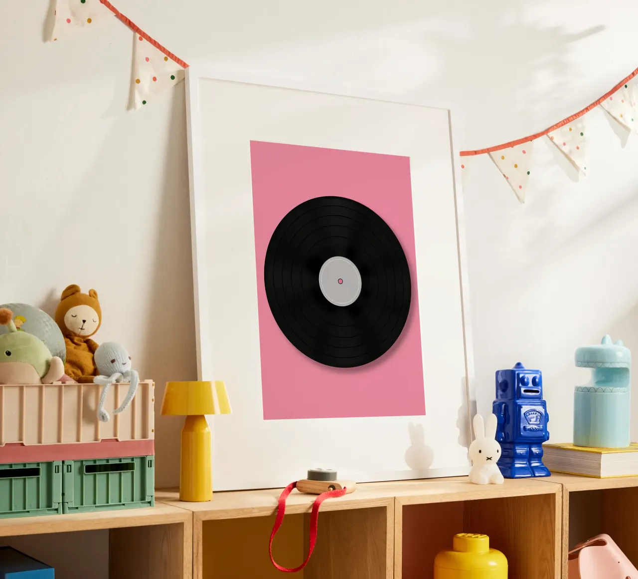 disco in vinile musica forma circolare solchi del disco audio retrò carta hahnemühle da Ashish Kashyap