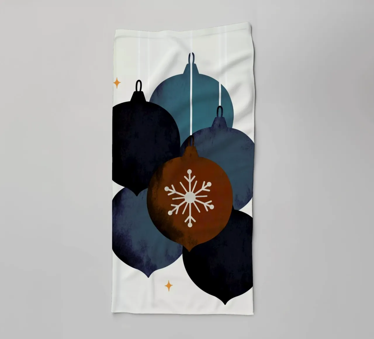 Jingle Bells 1 asciugamano da bagno da Kubistika