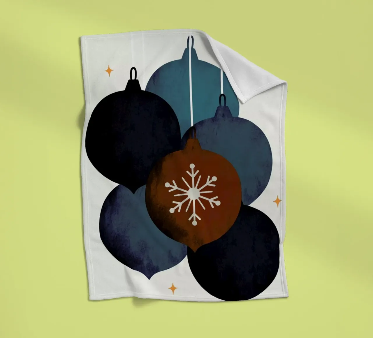 Jingle Bells 1 coperta in pile da Kubistika