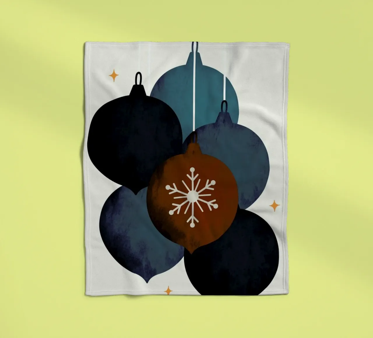 Jingle Bells 1 coperta in pile da Kubistika