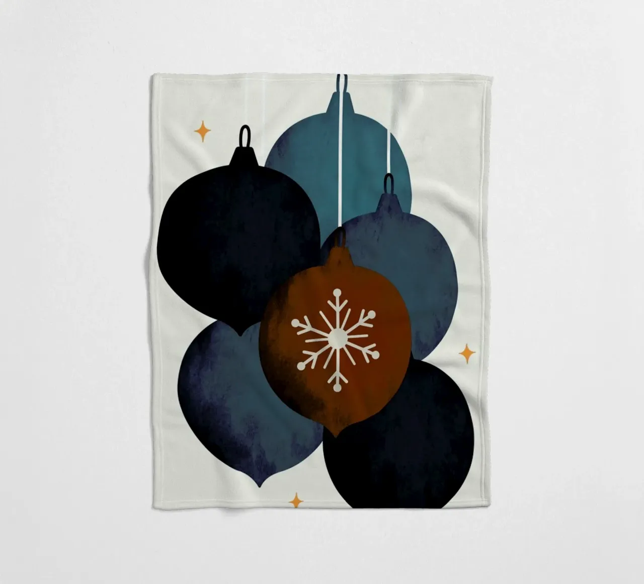 Jingle Bells 1 coperta in pile da Kubistika