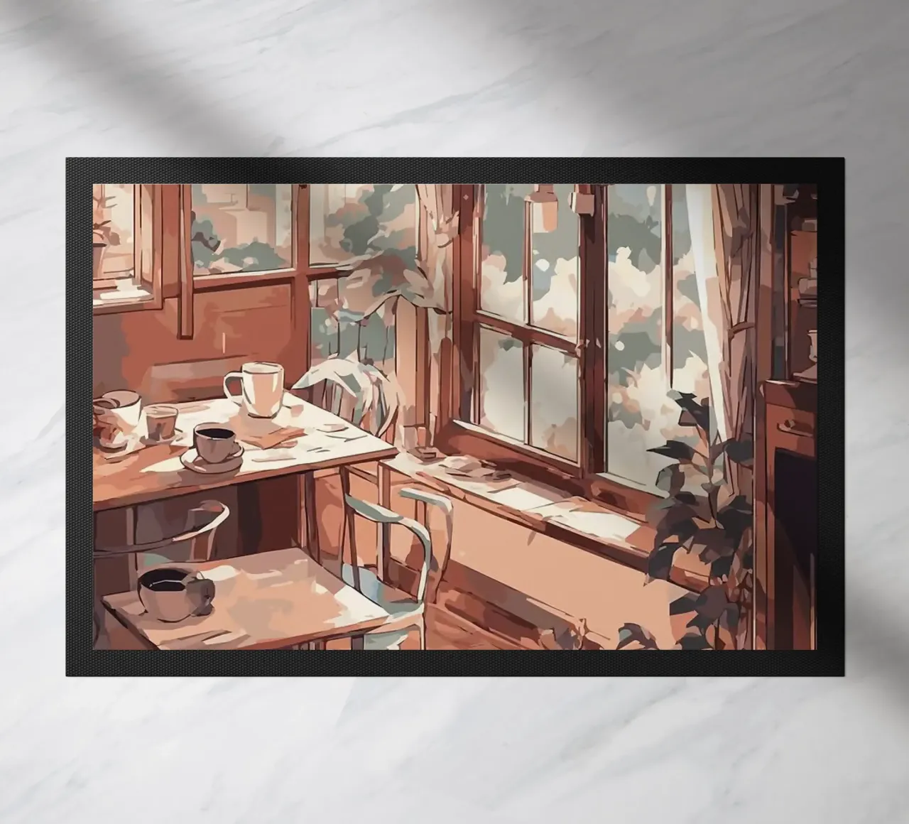 interni accoglienti zerbino da Kevin Walters