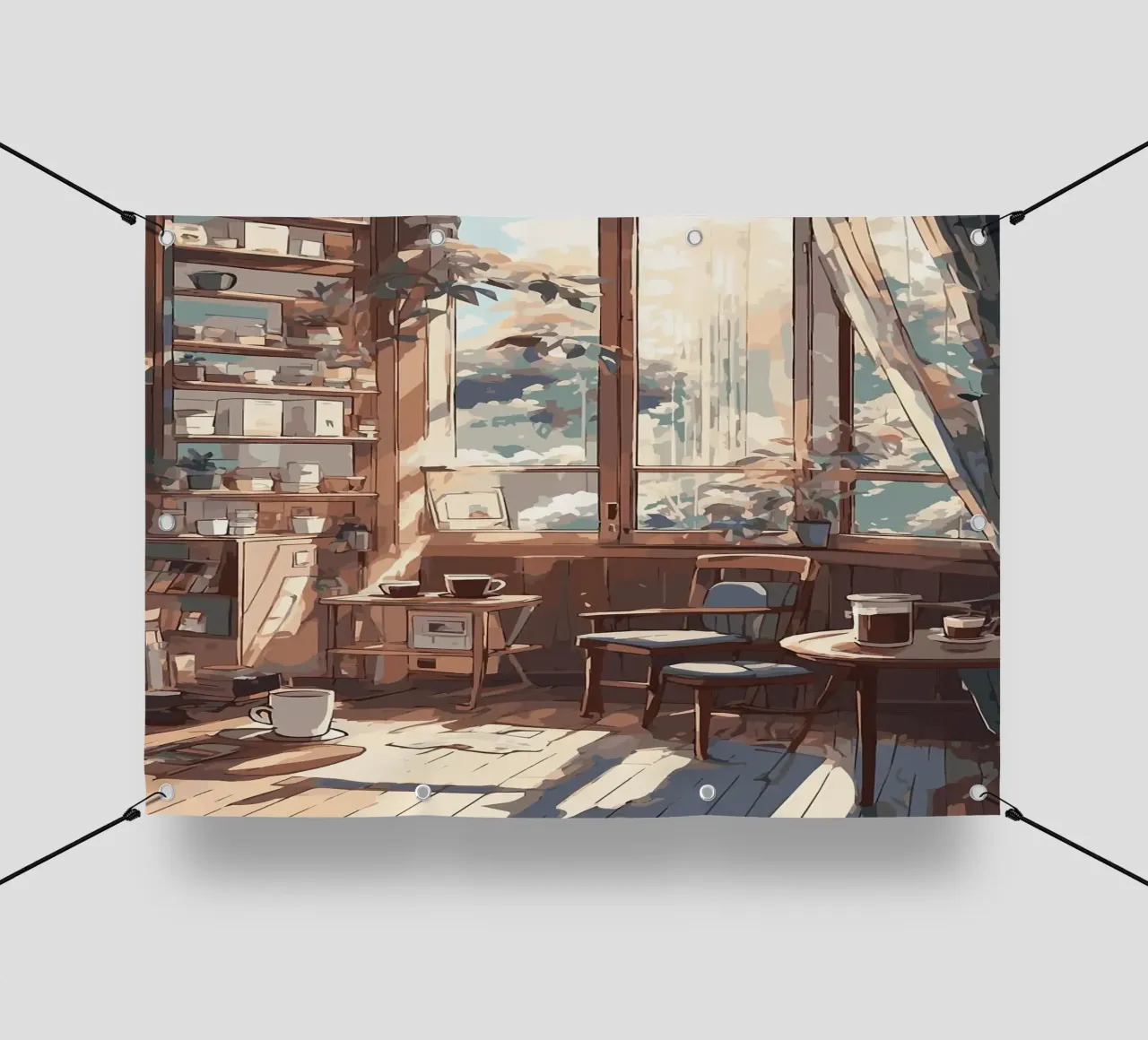 tazze da caffè telo in pvc da Kevin Walters