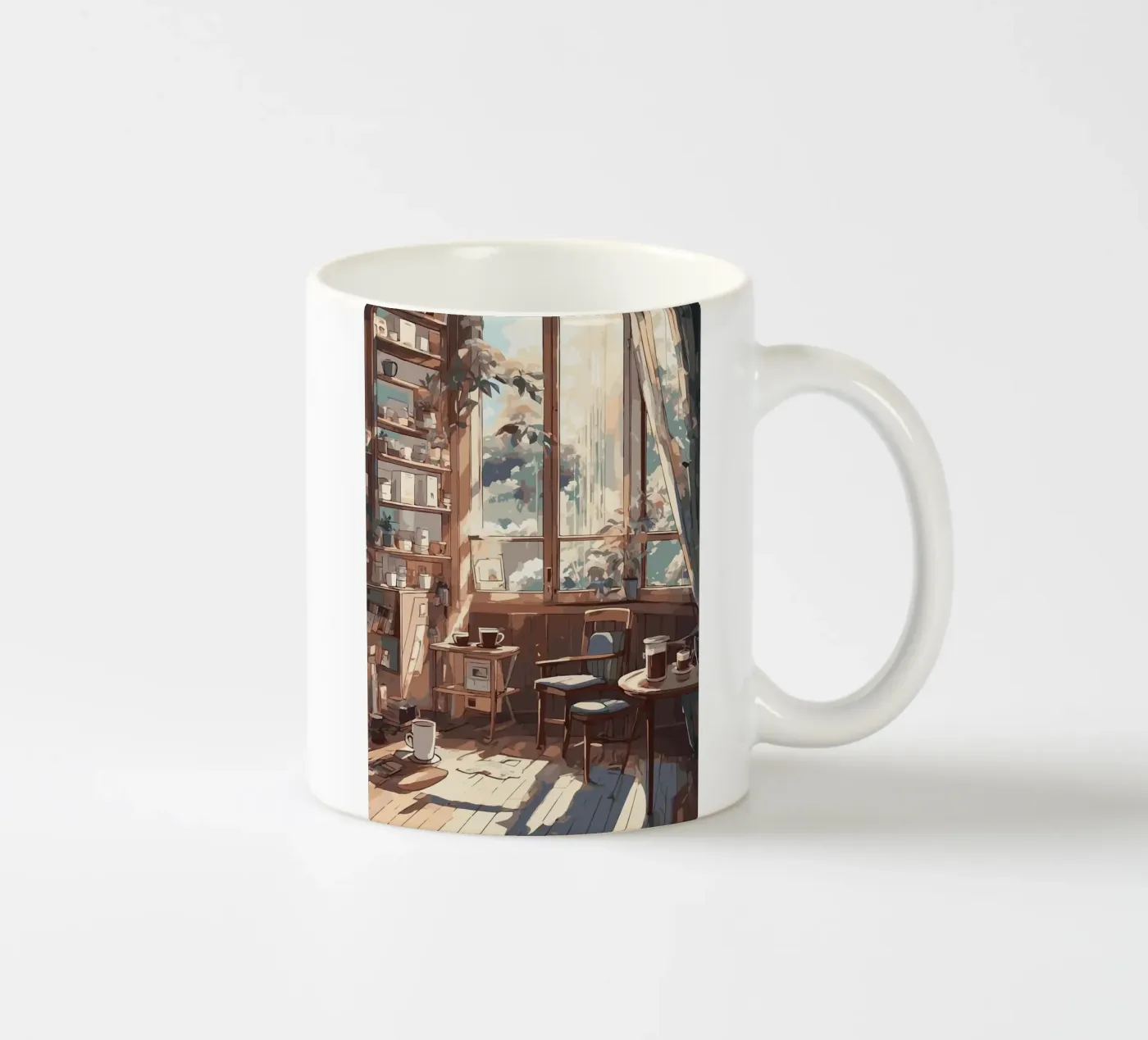 coffee cups ceramic mug by Kevin Walters