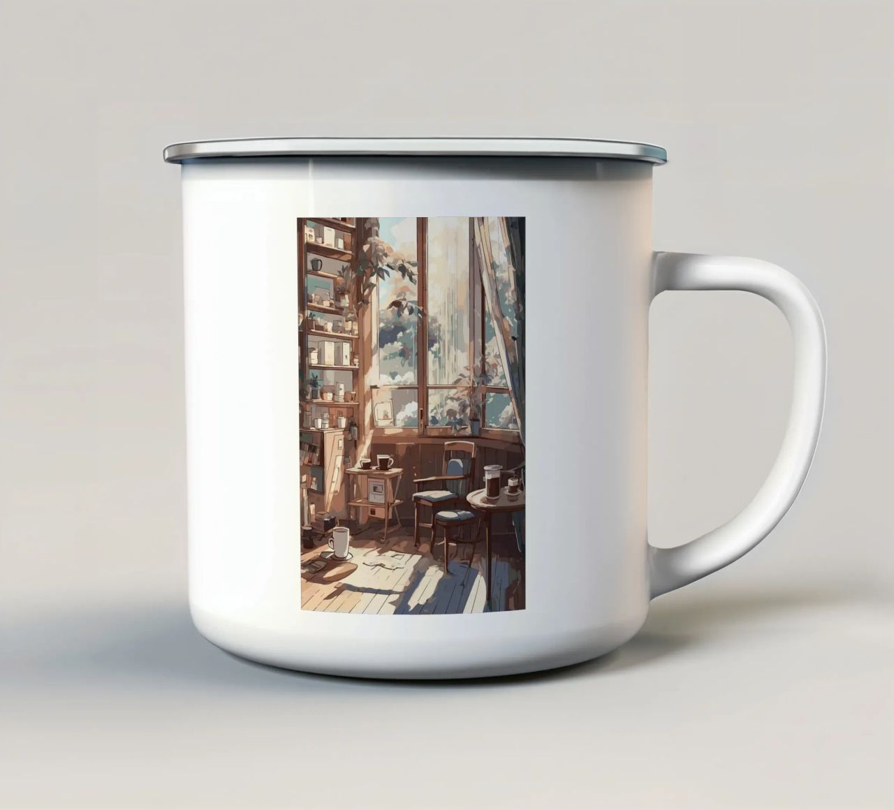 tazze da caffè tazza in smalto da Kevin Walters