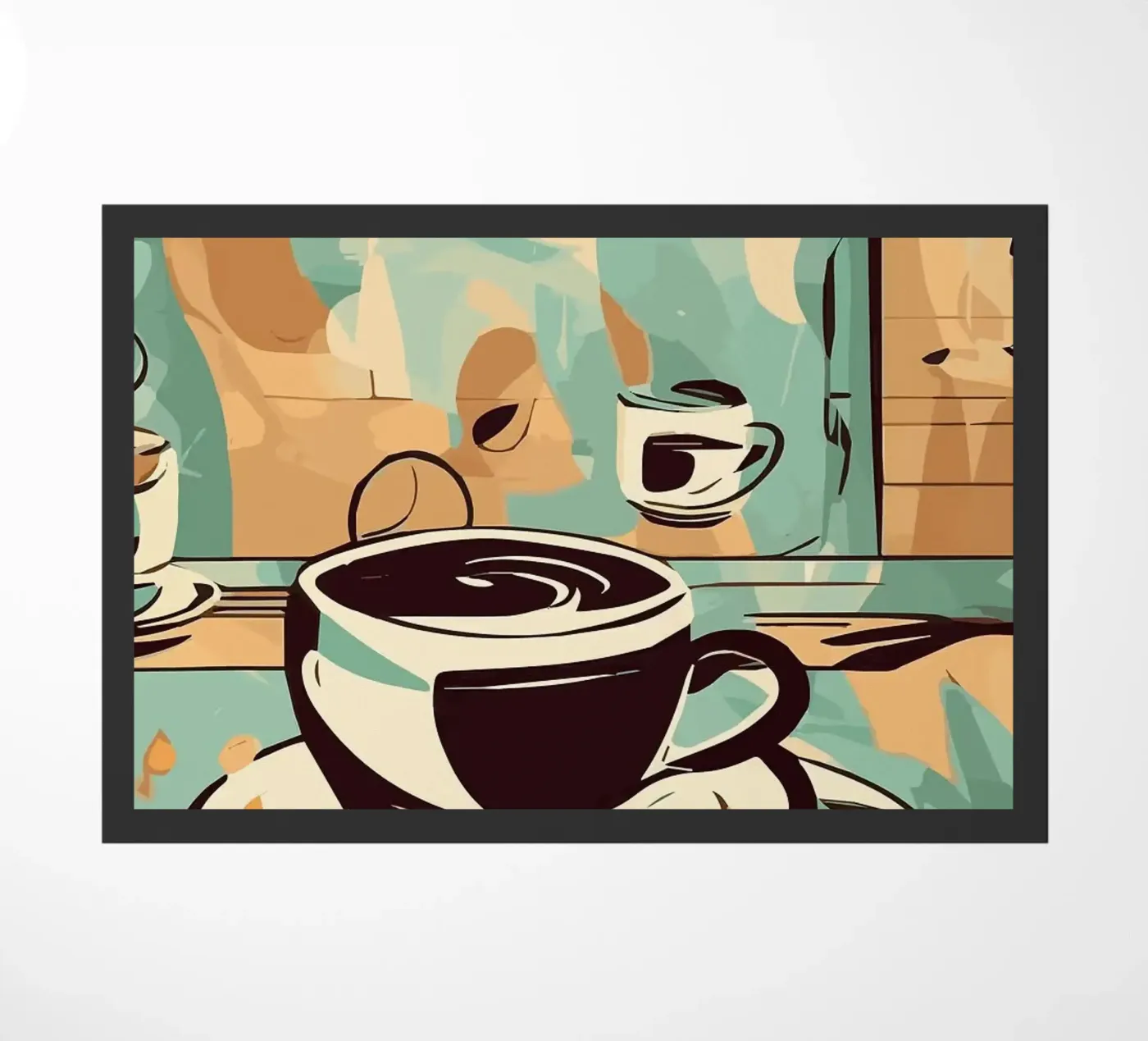 tazza da caffè zerbino da Kevin Walters