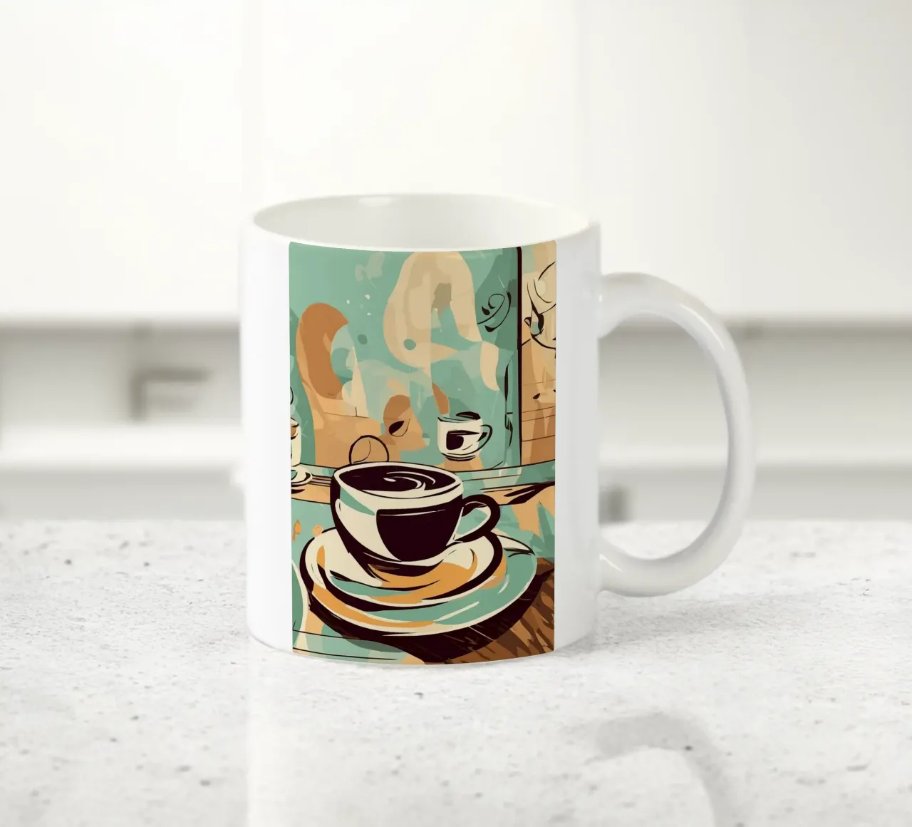 Kaffeetasse Keramik Tasse von Kevin Walters