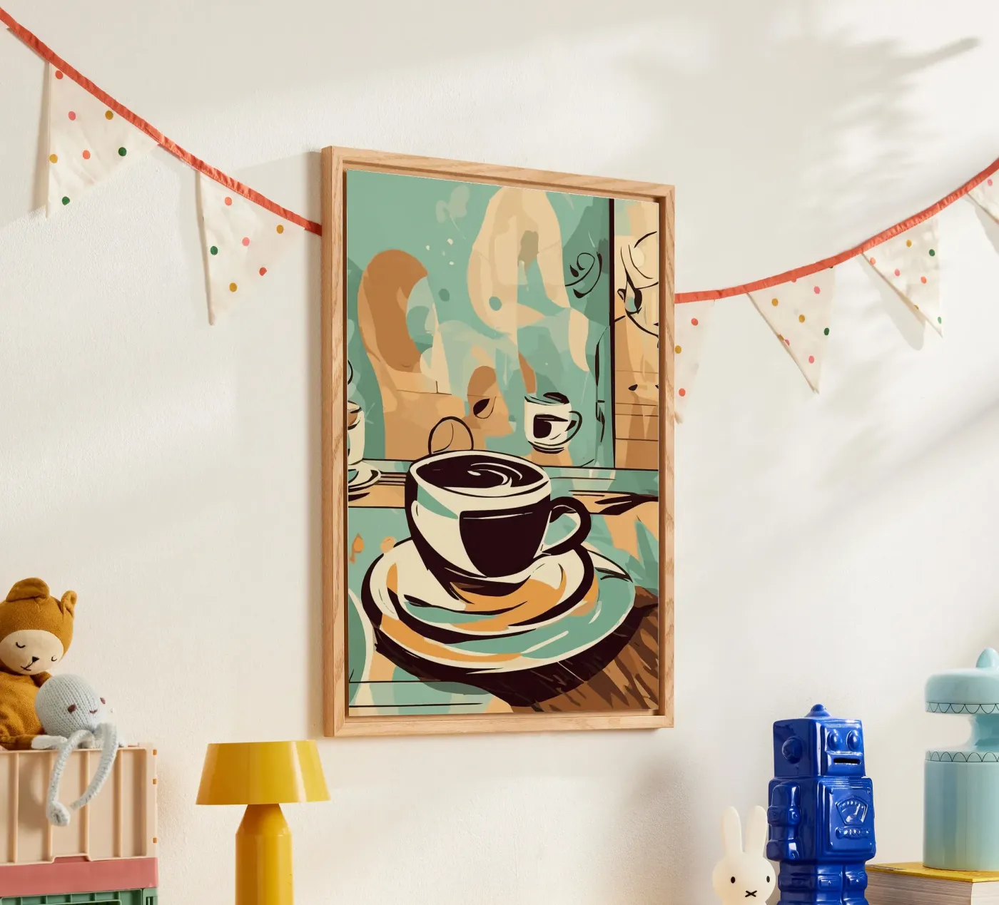 coffee cup Acryl-Glas von Kevin Walters