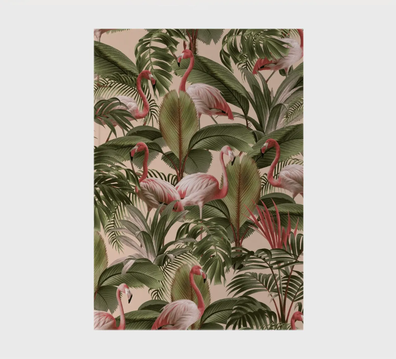 Elegance of Flamingos notebook by burcukorkmazyurek