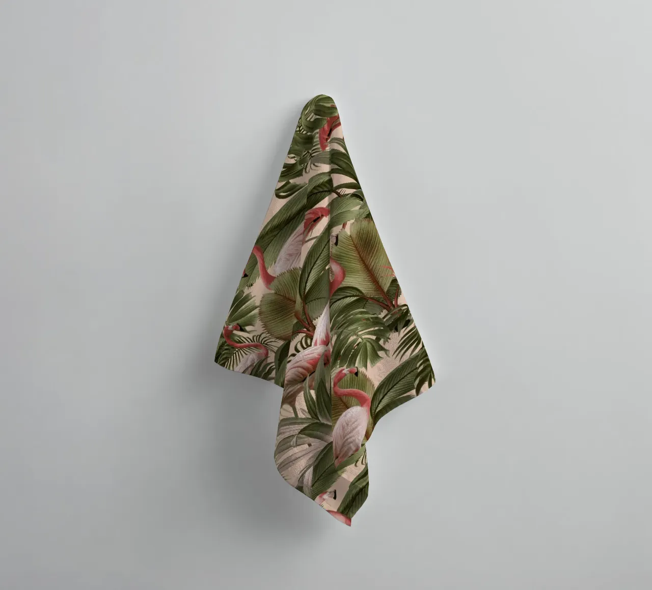 Elegance of Flamingos towel by burcukorkmazyurek