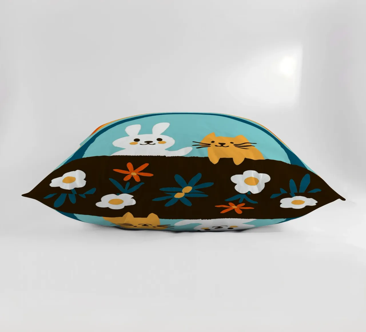 Conigli e gatti cuscino da TRENDY POSTER SHOP