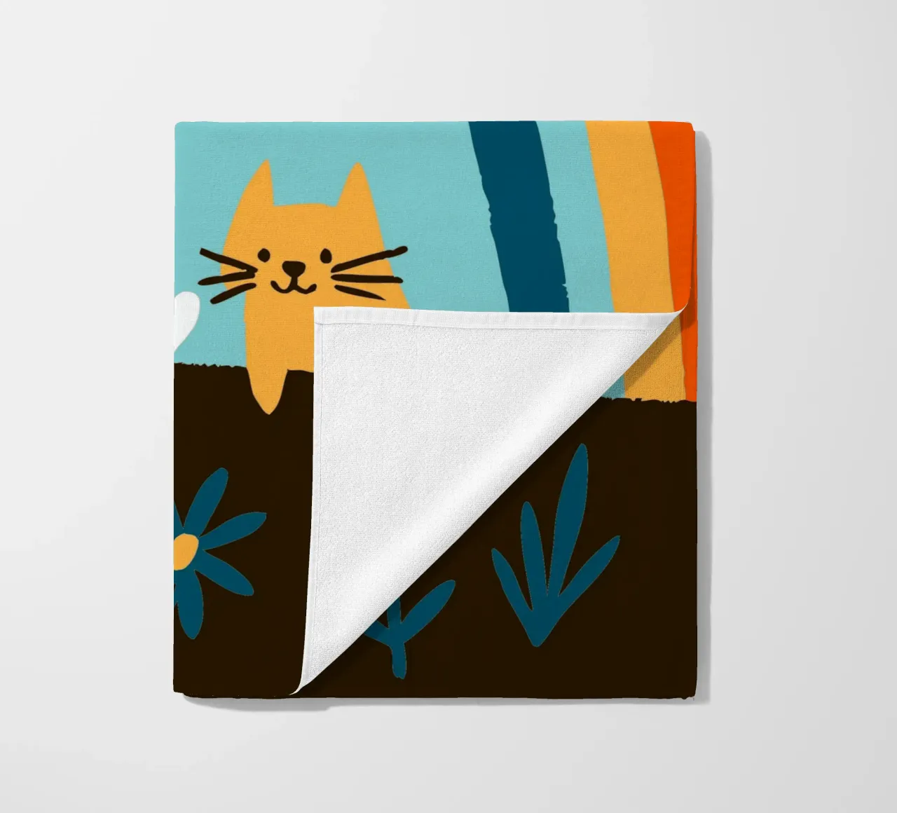 Conigli e gatti telo mare da TRENDY POSTER SHOP