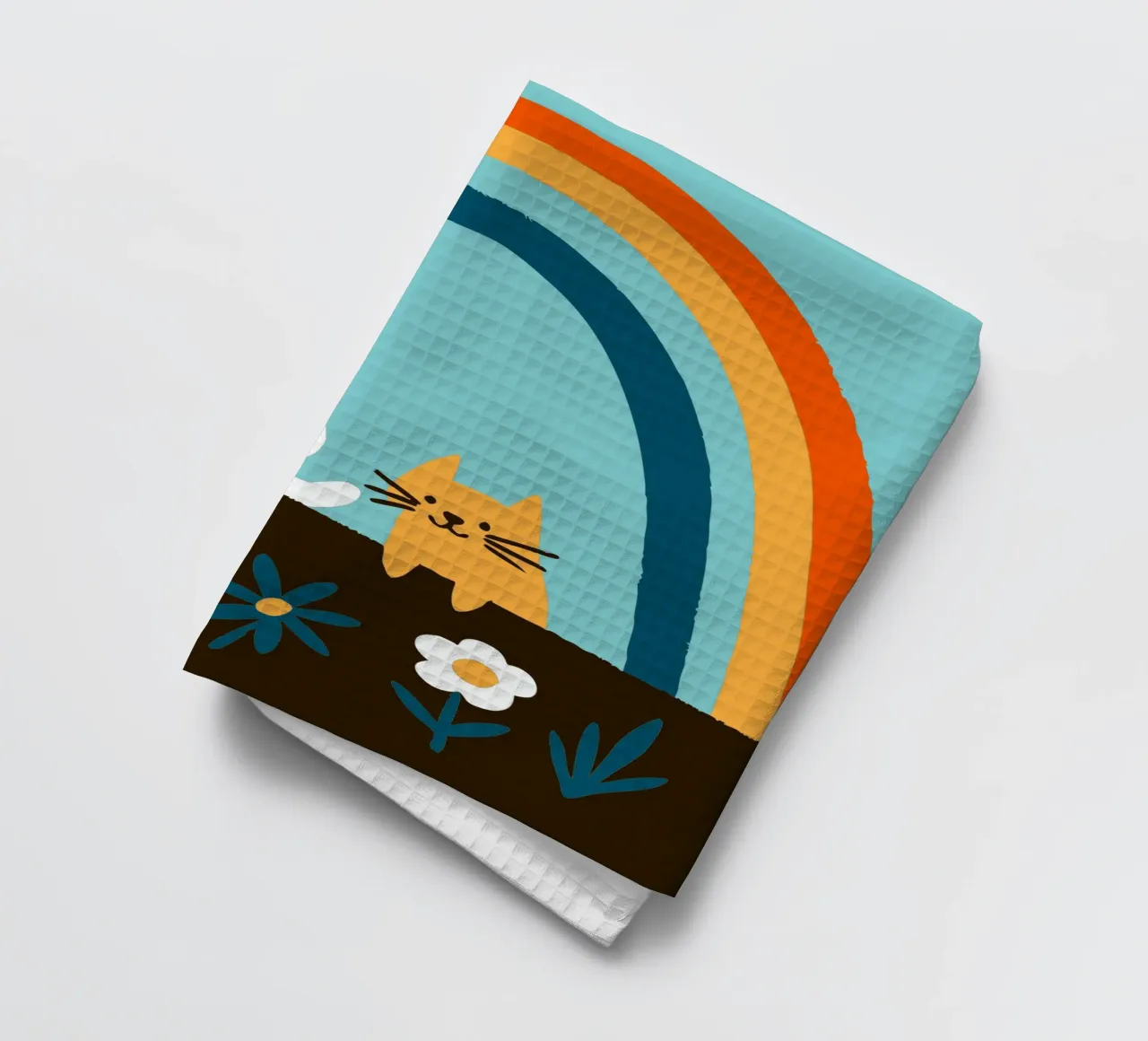 Conigli e gatti canovaccio da cucina da TRENDY POSTER SHOP