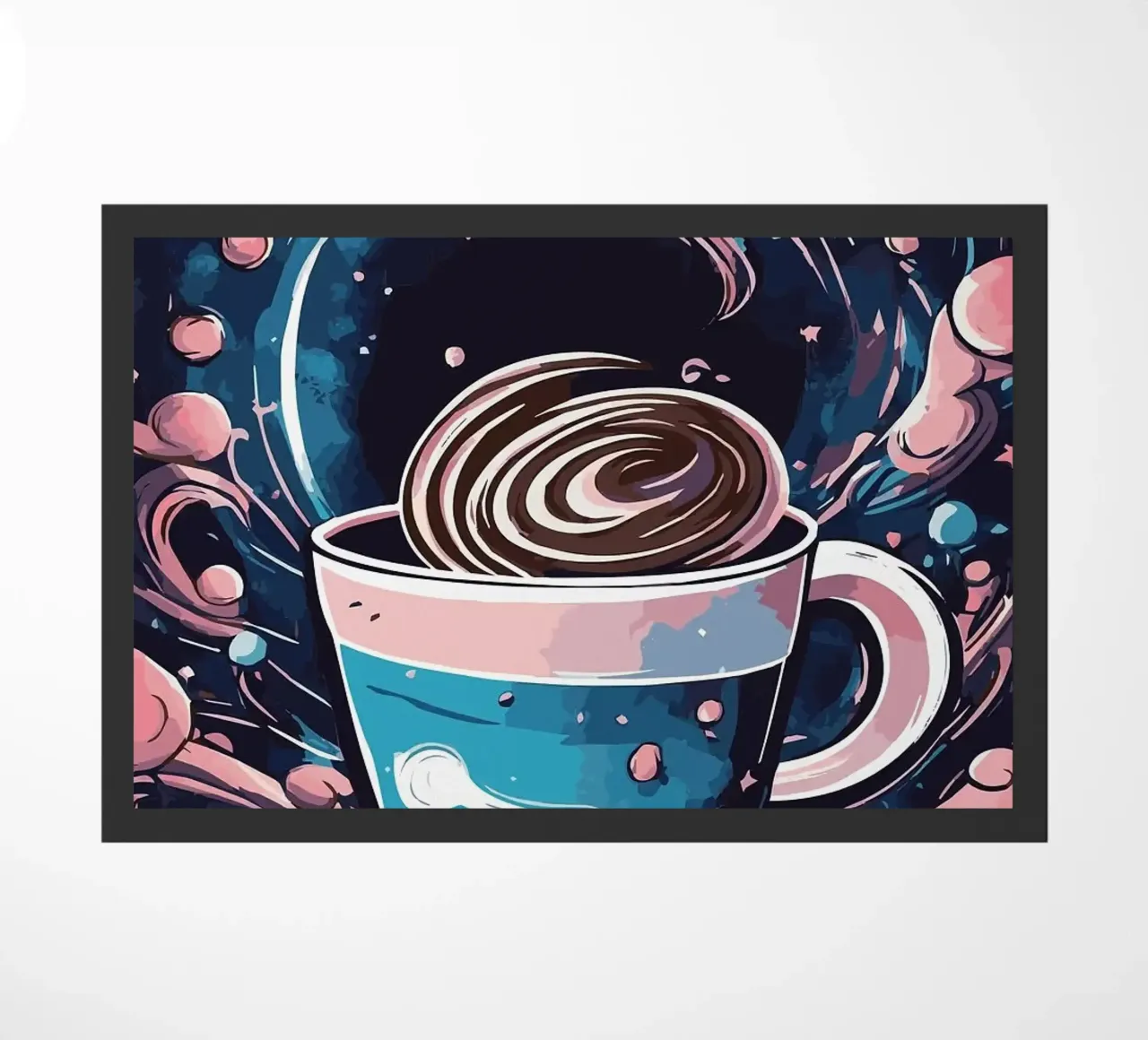 taza de café felpudo de Kevin Walters