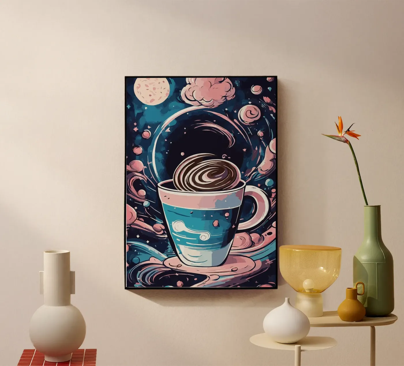 coffee cup Acryl-Glas von Kevin Walters