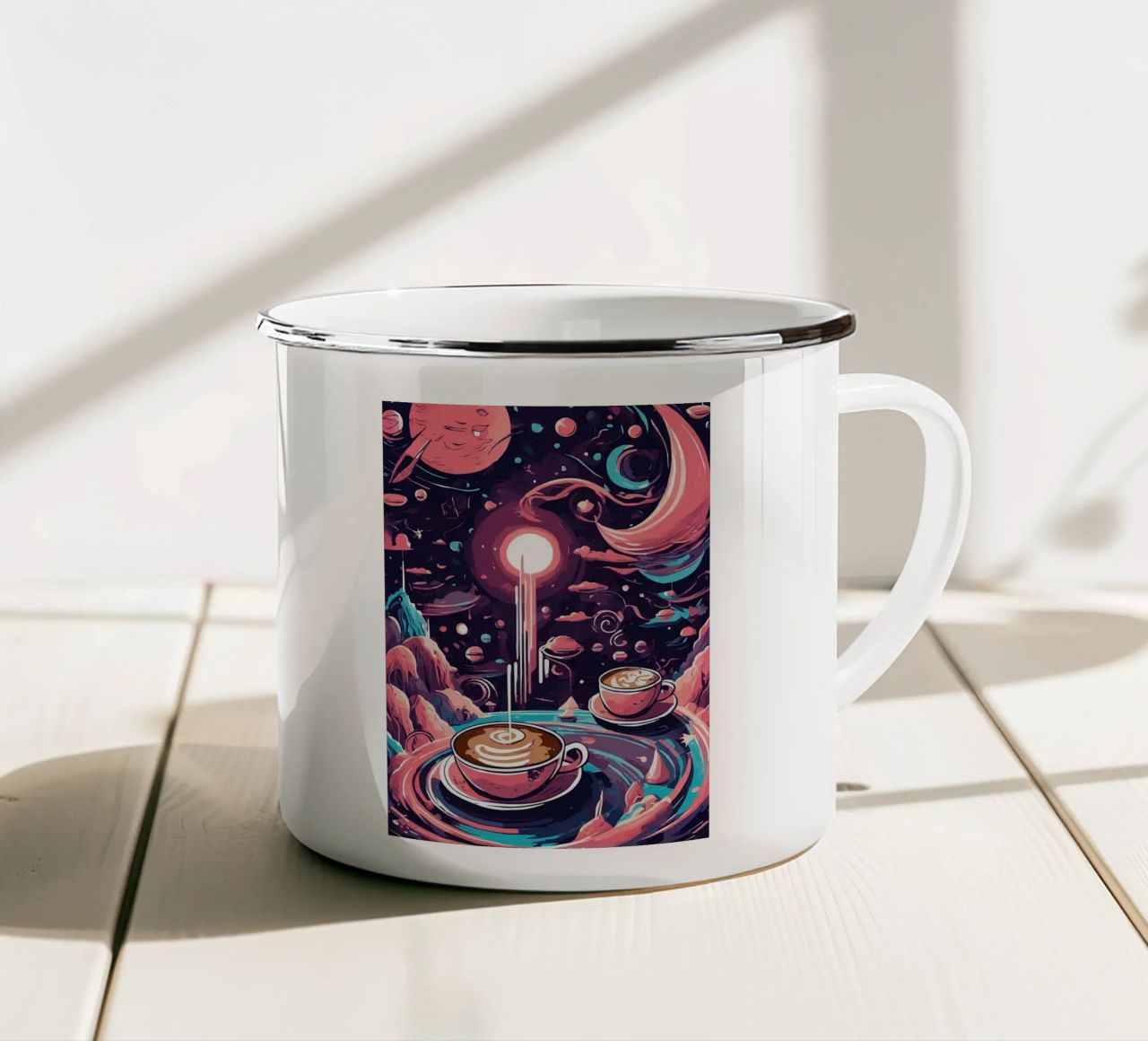 tazze da caffè tazza in smalto da Kevin Walters