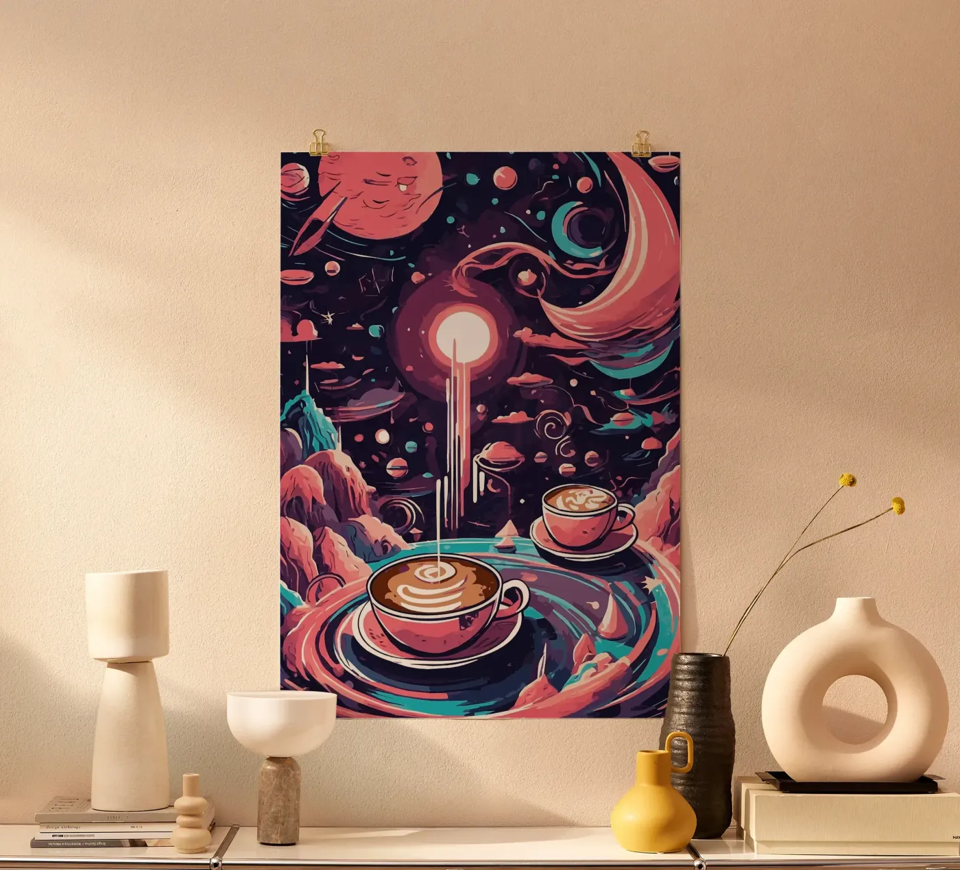 tazze da caffè poster da Kevin Walters