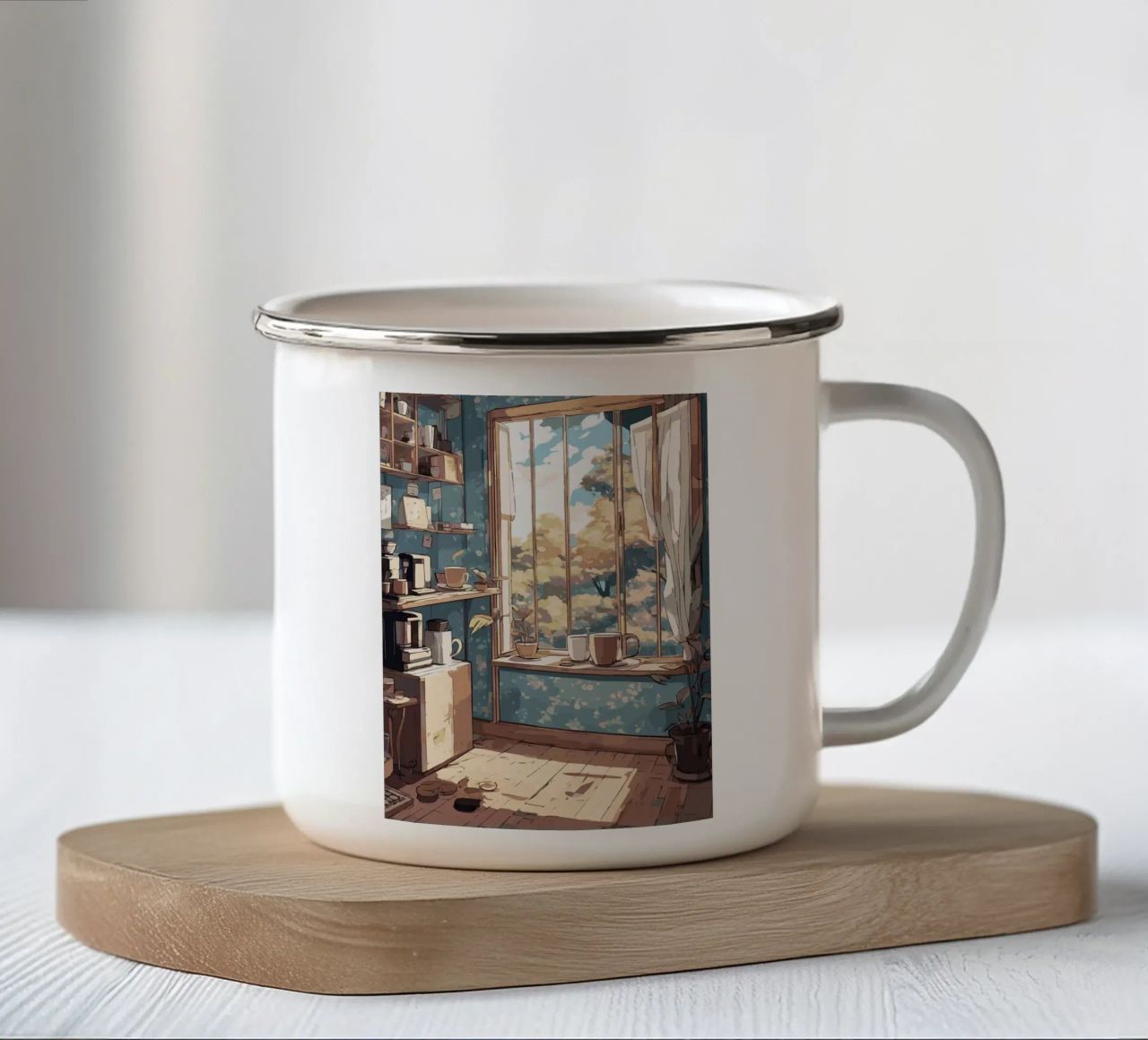 tazze da caffè tazza in smalto da Kevin Walters