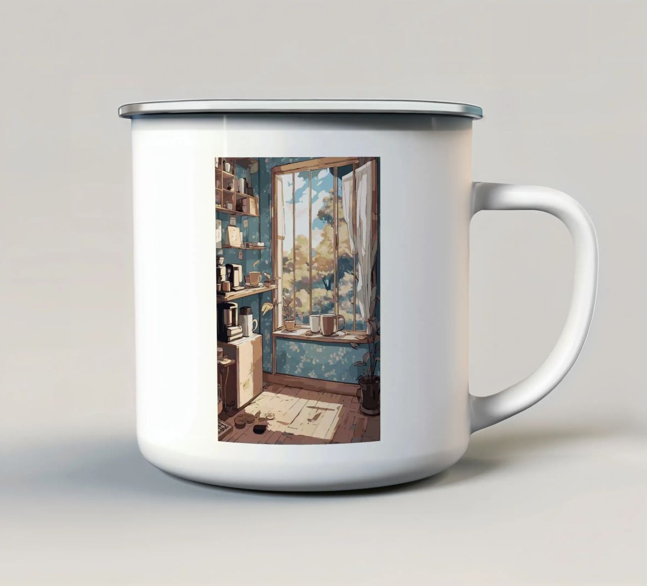 tazze da caffè tazza in smalto da Kevin Walters