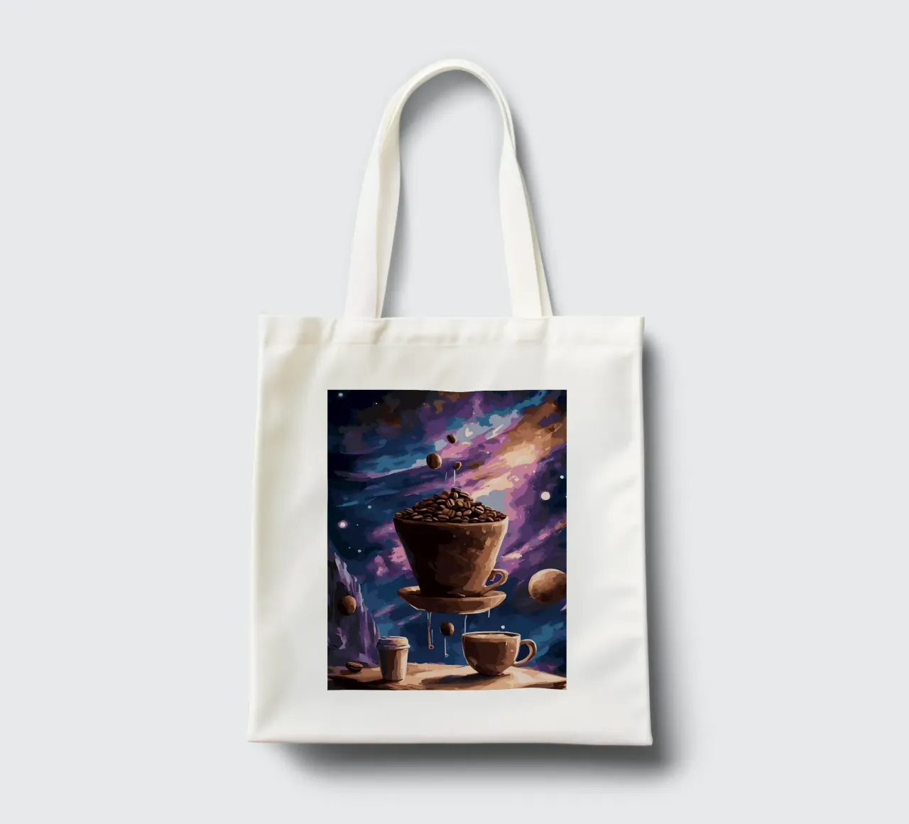 tazza da caffè borsa in juta da Kevin Walters