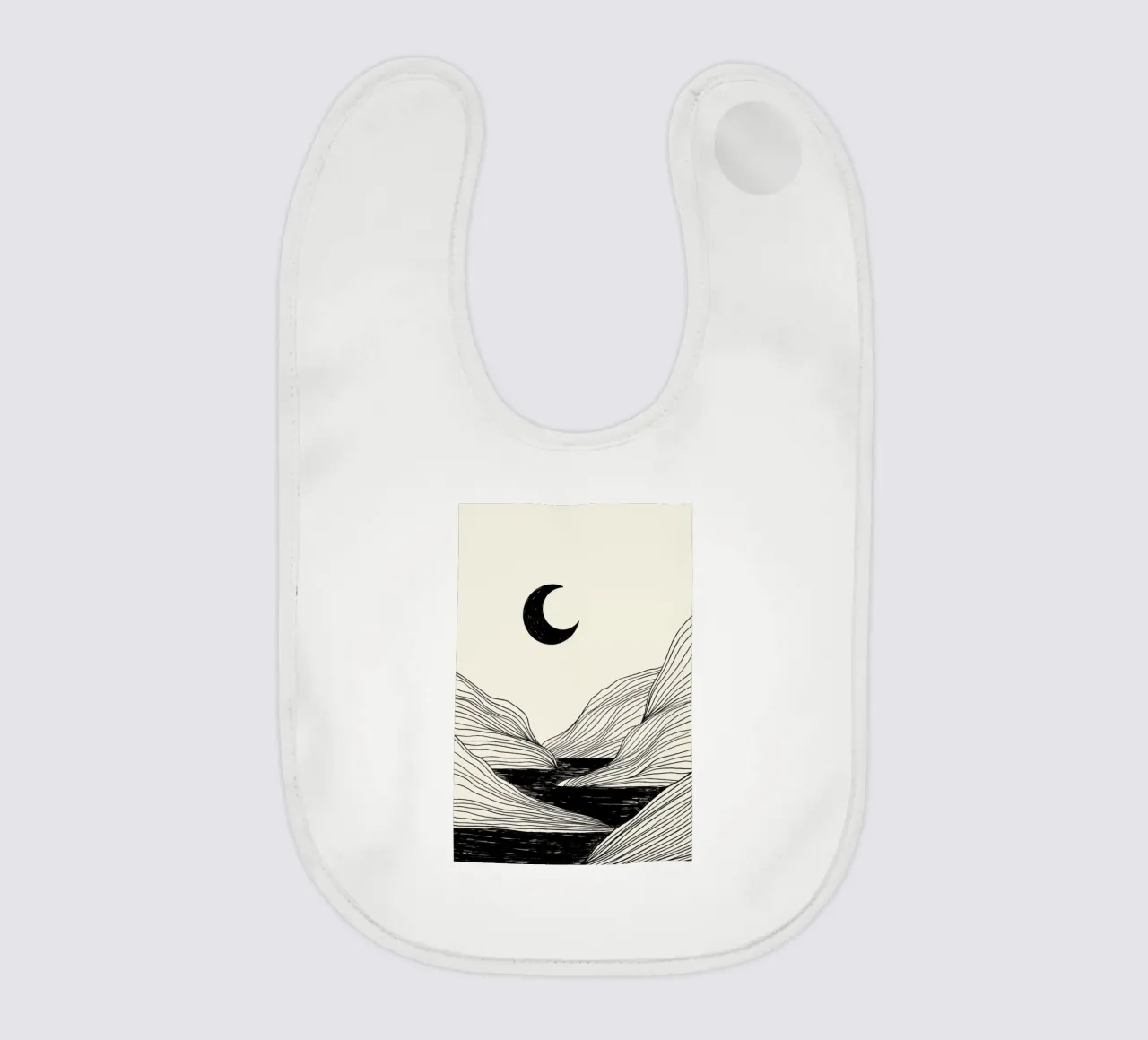 Crescent Moon bavaglino da Graphite