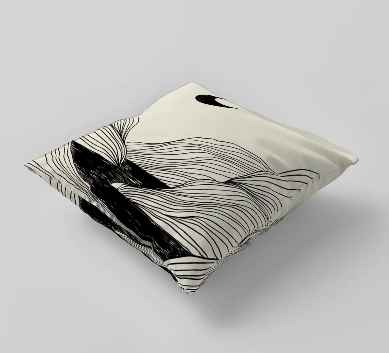 Crescent Moon cuscino da Graphite
