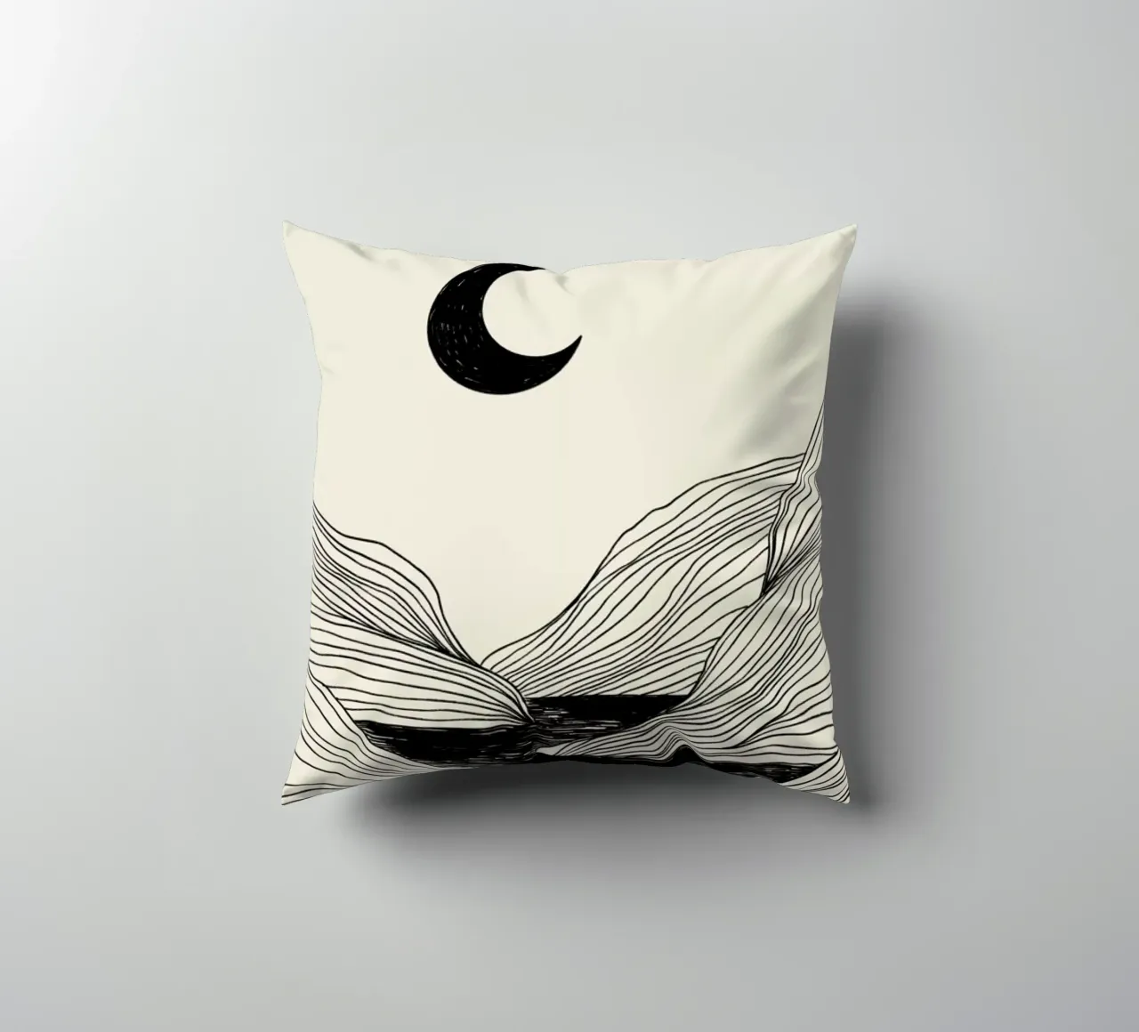 Crescent Moon cuscino da Graphite