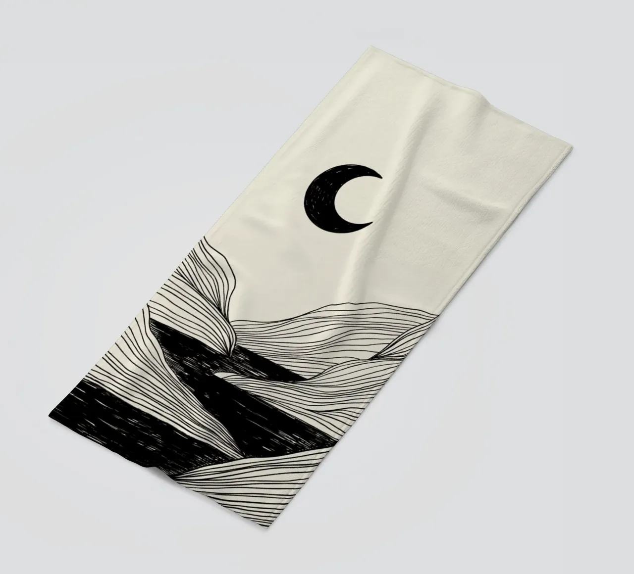 Crescent Moon telo mare da Graphite