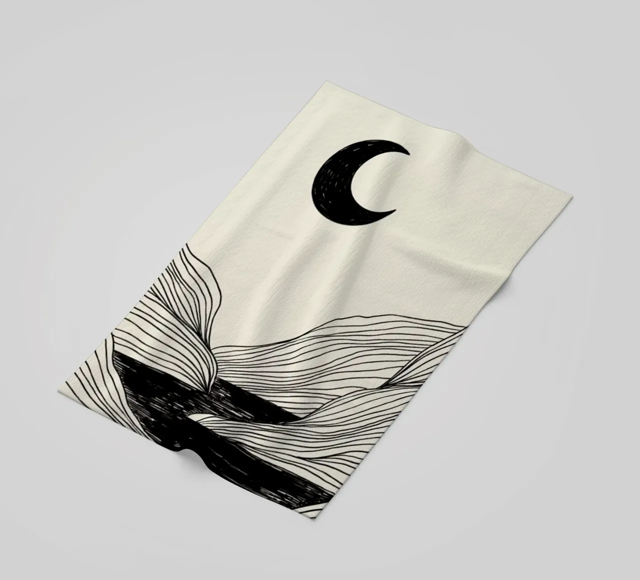 Crescent Moon telo mare da Graphite