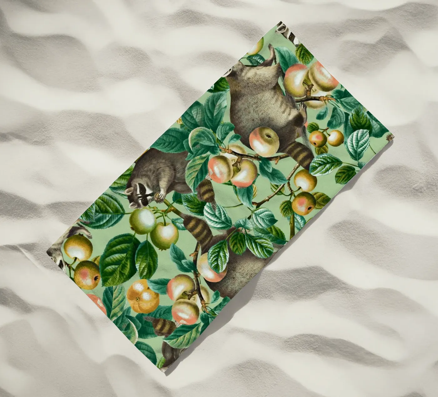 PROCIONE E FRUTTA telo mare da burcukorkmazyurek