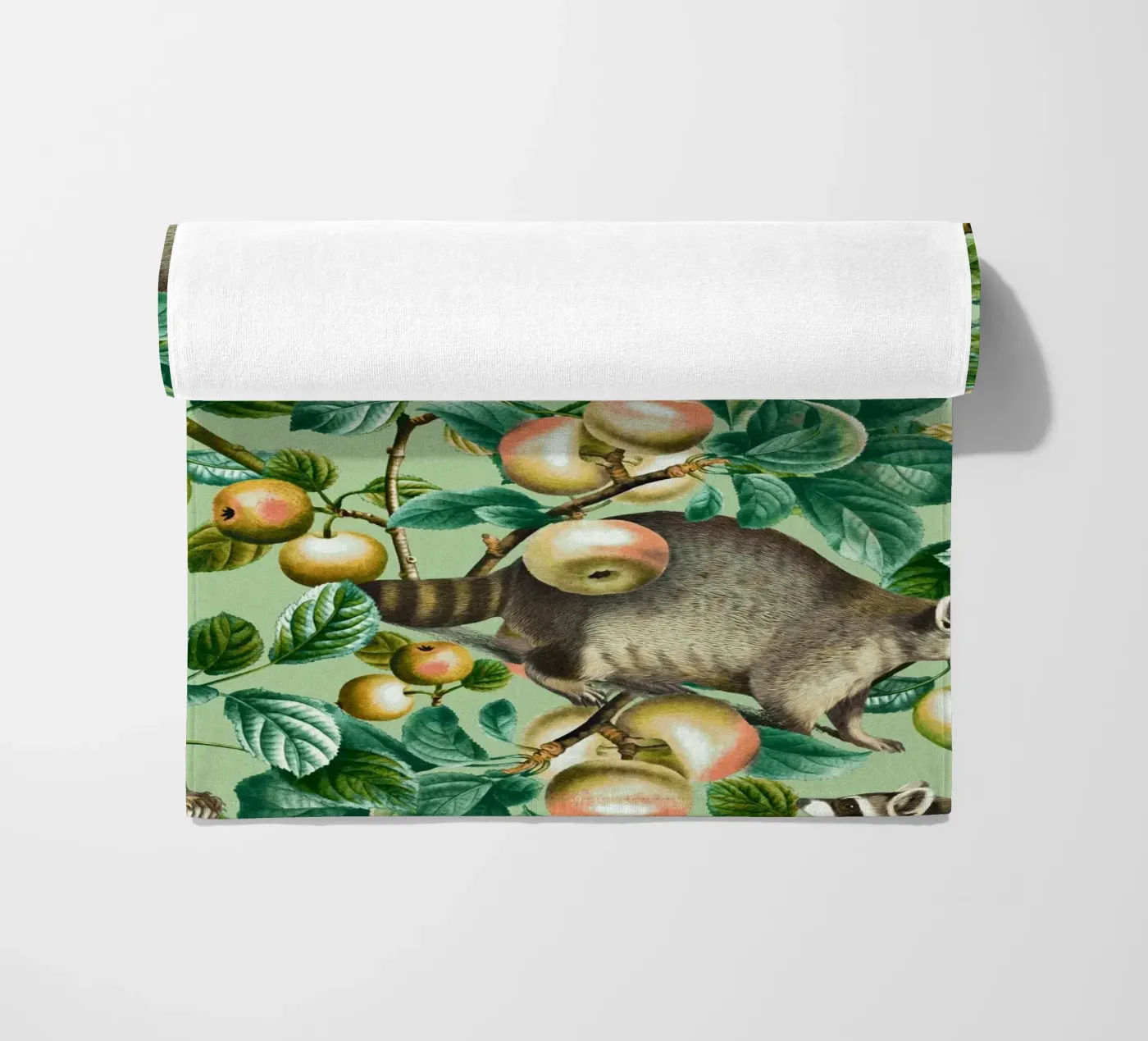 PROCIONE E FRUTTA telo mare da burcukorkmazyurek