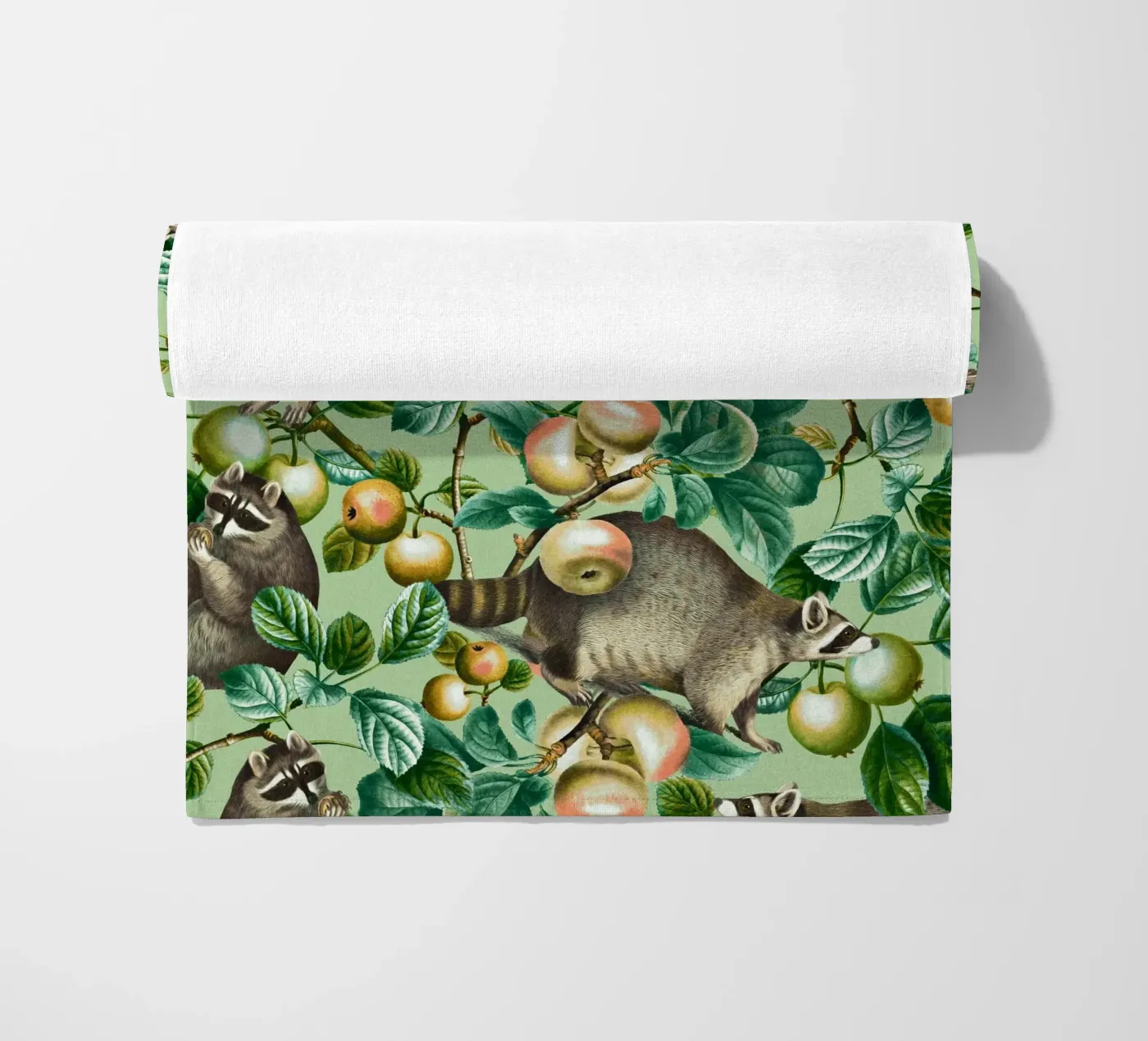 PROCIONE E FRUTTA telo mare da burcukorkmazyurek