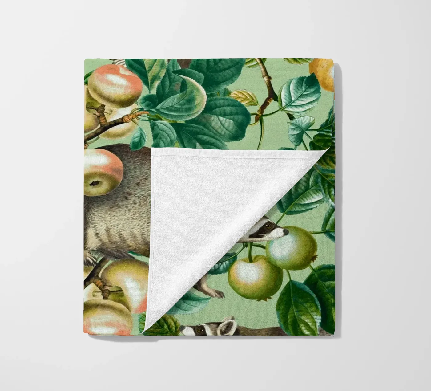 PROCIONE E FRUTTA telo mare da burcukorkmazyurek