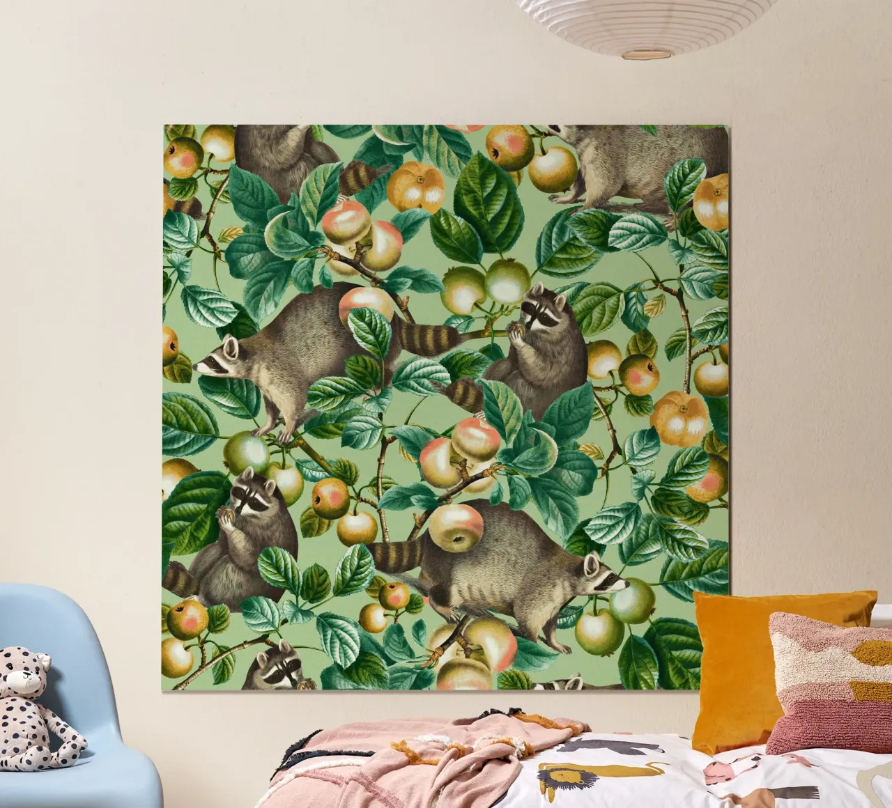 PROCIONE E FRUTTA carta hahnemühle da burcukorkmazyurek