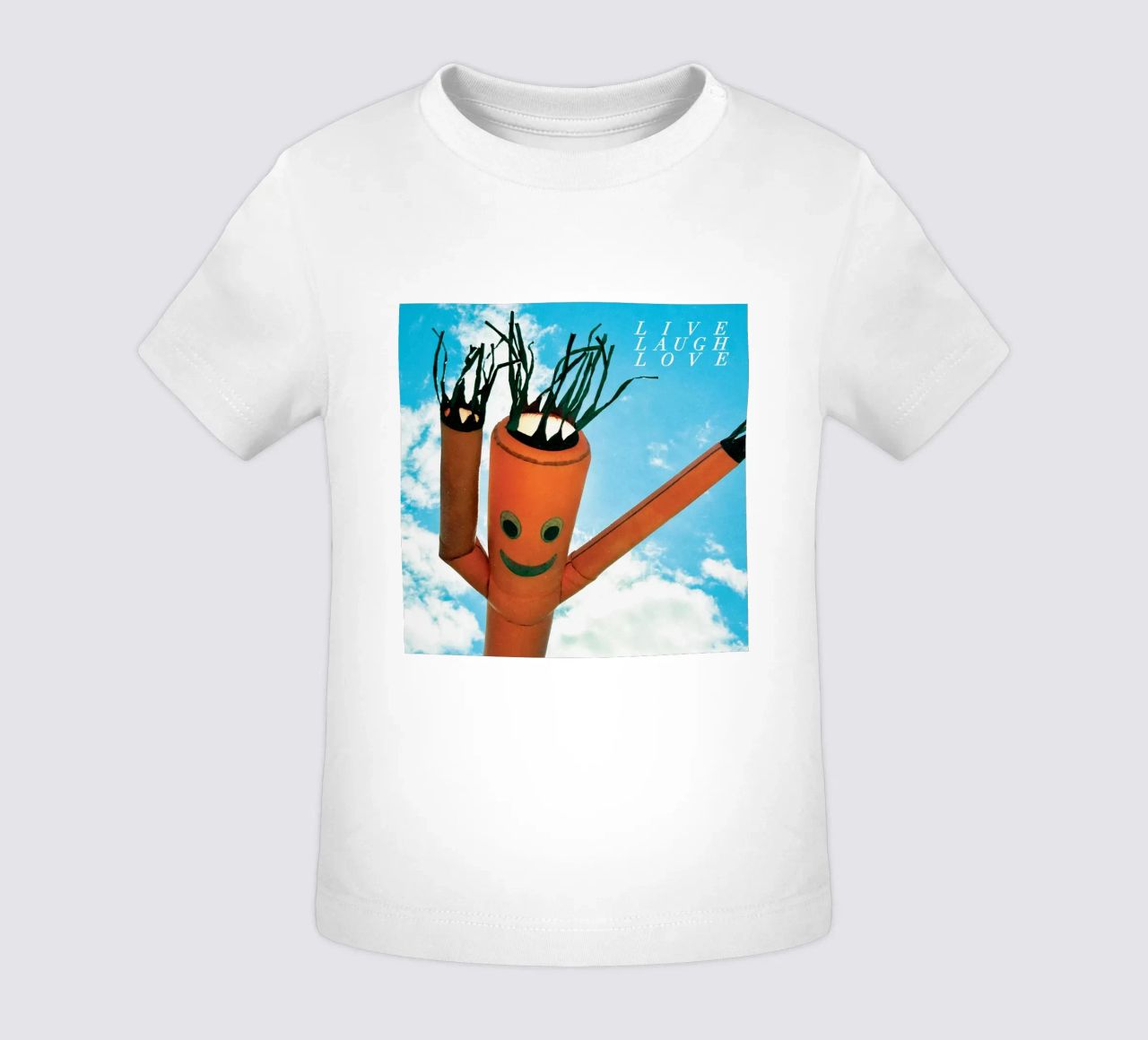 Vivere ridere amare maglietta neonato da ethan Shop