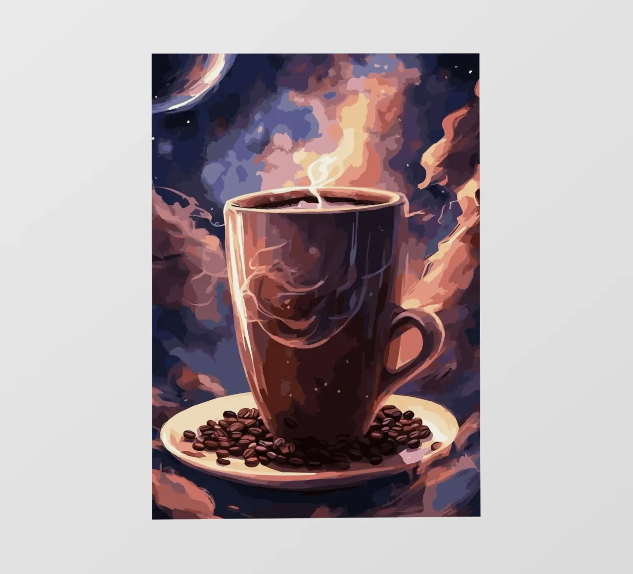 tazza da caffè telo in pvc da Kevin Walters