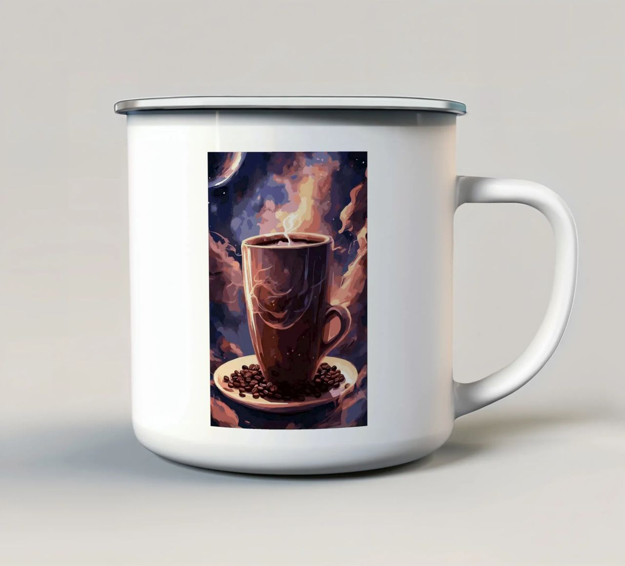 tazza da caffè tazza in smalto da Kevin Walters