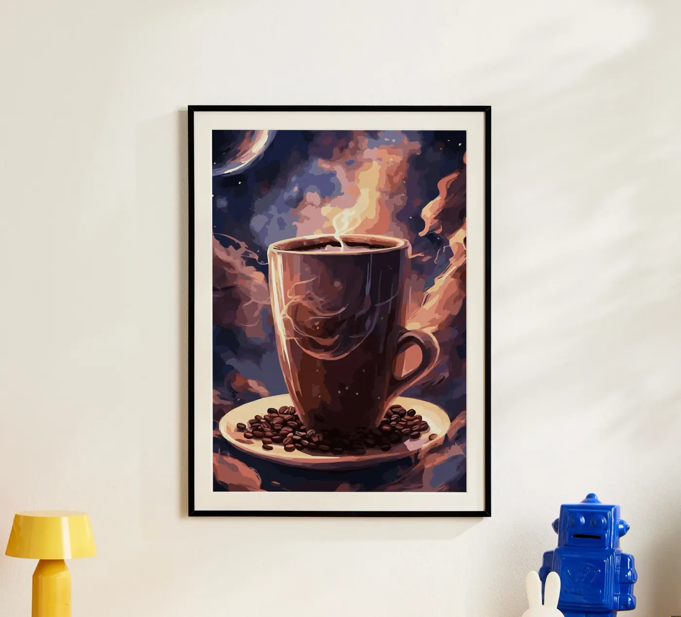 coffee cup poster by Kevin Walters