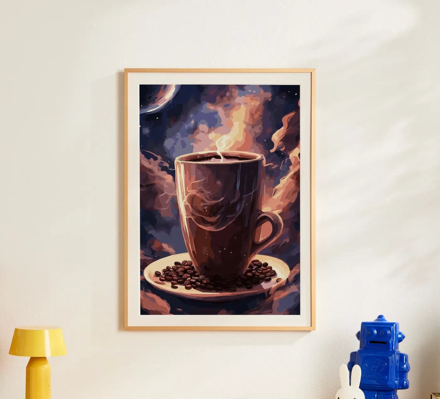 coffee cup poster by Kevin Walters