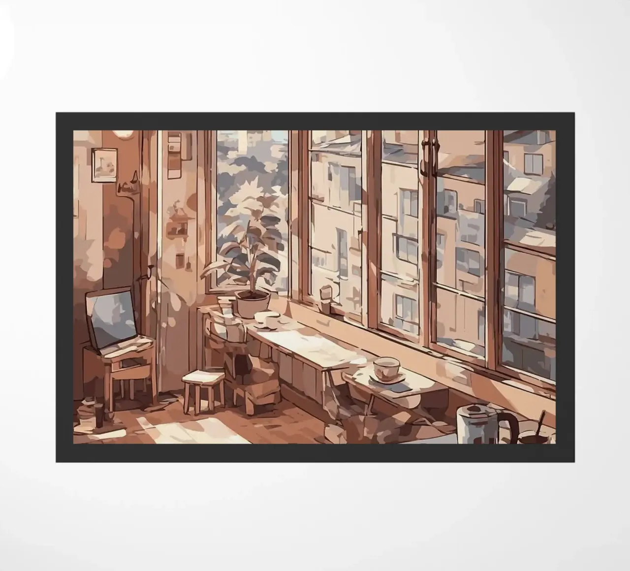 luce solare interna zerbino da Kevin Walters