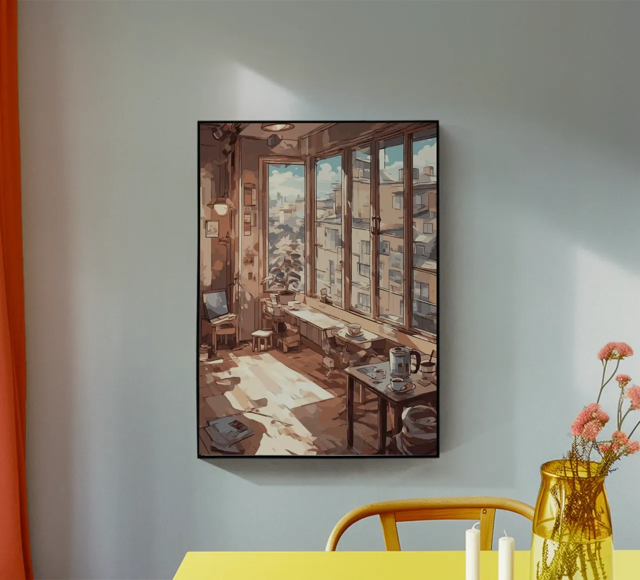 luce solare interna plexiglass da Kevin Walters