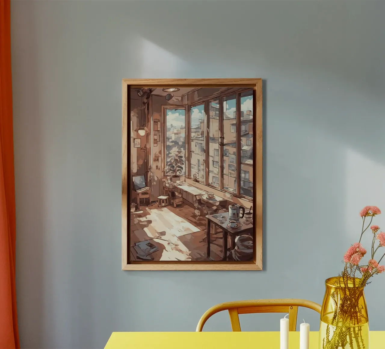 sunlight interior forex plate by Kevin Walters