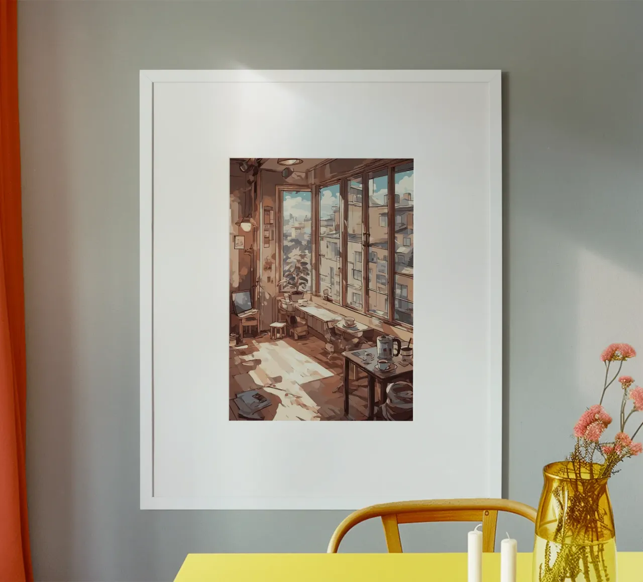 luce solare interna poster da Kevin Walters