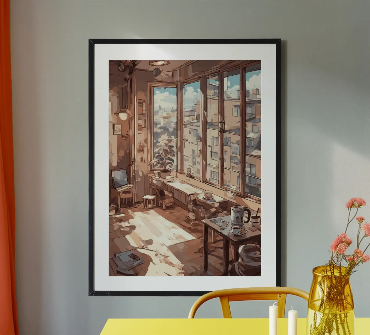 luce solare interna poster da Kevin Walters