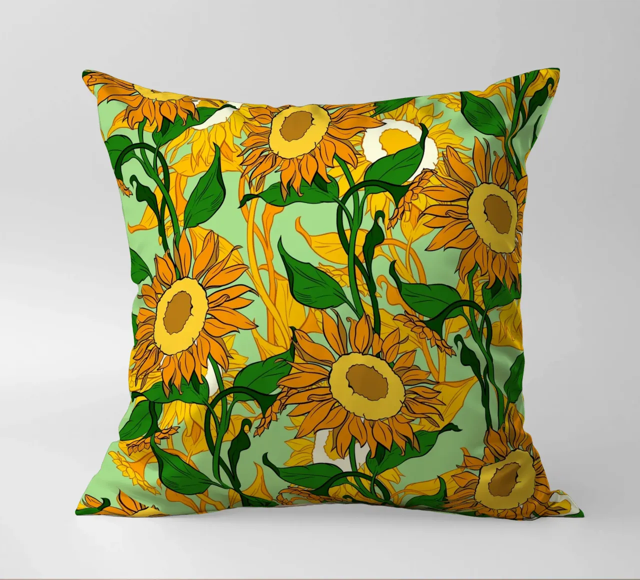 Sunflower Garden cuscino da burcukorkmazyurek
