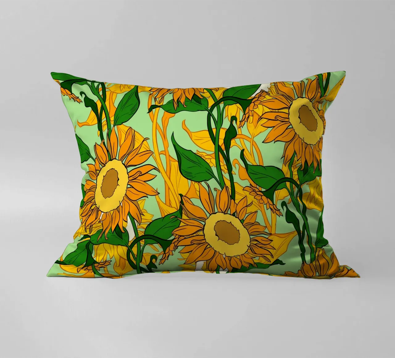 Sunflower Garden cuscino da burcukorkmazyurek